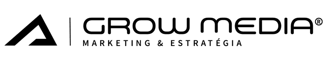grow media marketing digital logo